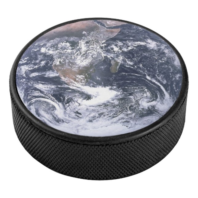 Planet Earth From Space Hockey Puck (3/4)