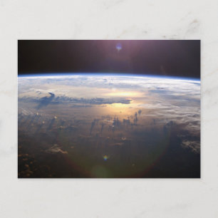 Planet Earth From Space Postcard