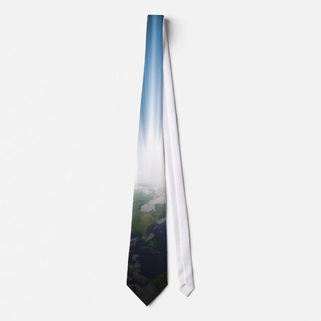Planet Earth from Space Tie (Front)