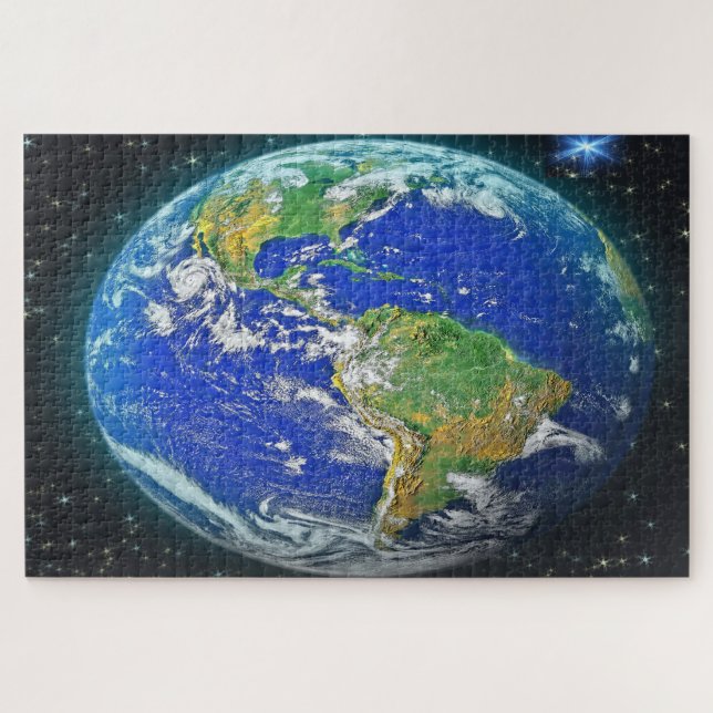 Planet Earth Jigsaw Puzzle (Horizontal)