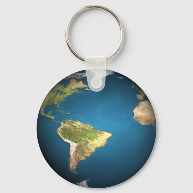 Planet Earth Keychain (Front)