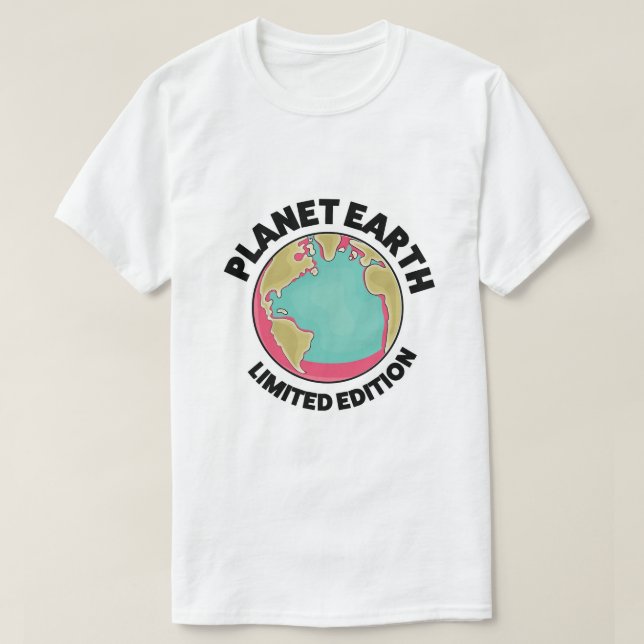 Planet Earth limited edition T-Shirt (Design Front)