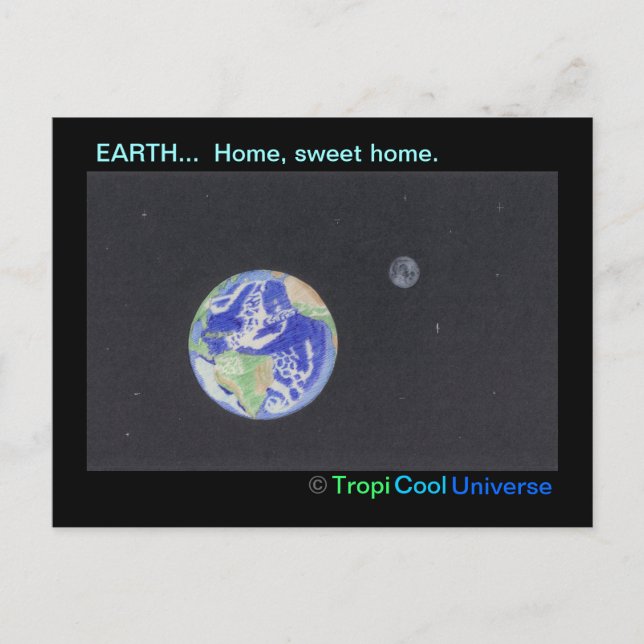 Planet EARTH postcard (Front)