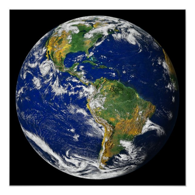 Planet Earth Poster (Front)