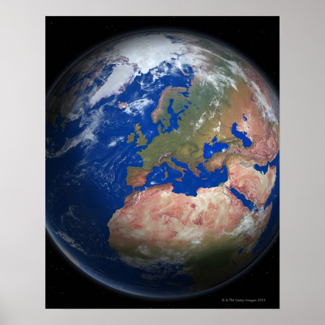 Planet Earth Poster (Front)