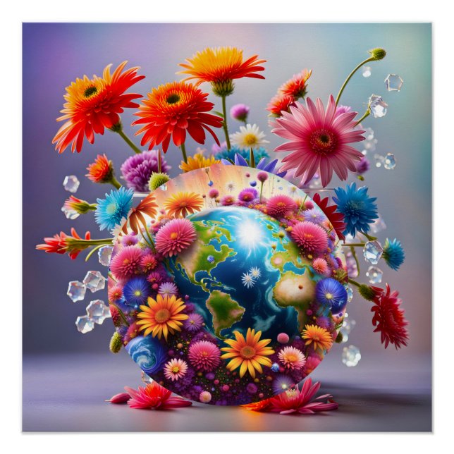 Planet Earth Poster (Front)