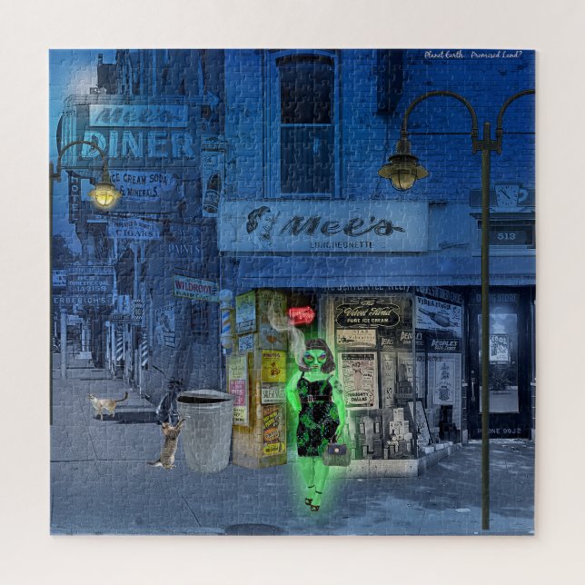 Planet Earth, Promised Land? Jigsaw Puzzle (Vertical)