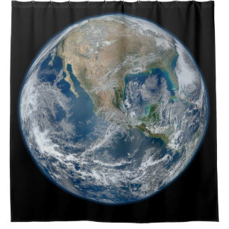 Planet Earth Shower Curtain
