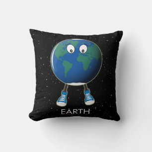 Planet Earth & Stars Cushion
