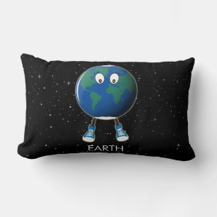 Planet Earth & Stars Lumbar Cushion