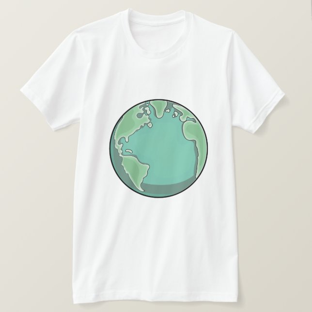 Planet Earth T-Shirt (Design Front)
