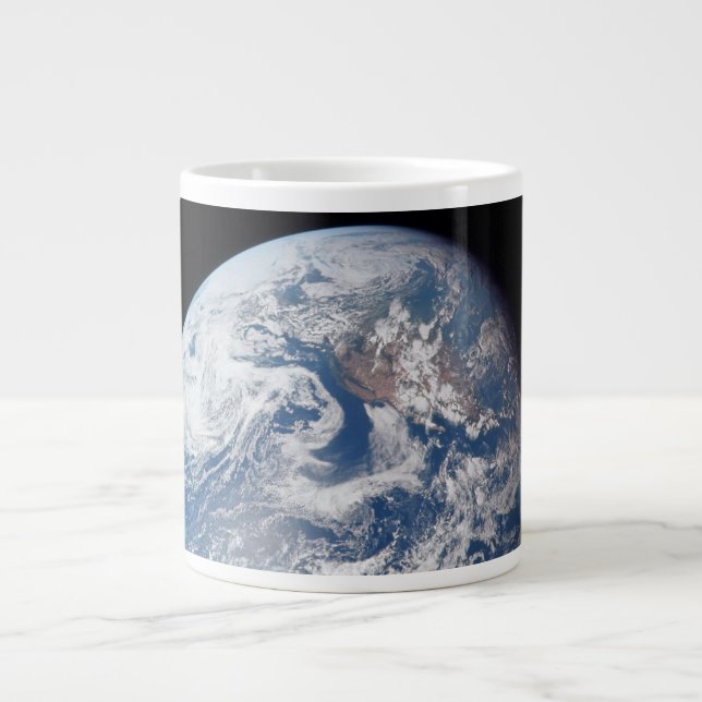 Planet Earth Taken By The Apollo 11 Crew. Large Coffee Mug (Front)