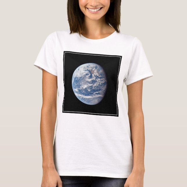 Planet Earth Taken By The Apollo 11 Crew. T-Shirt (Front)