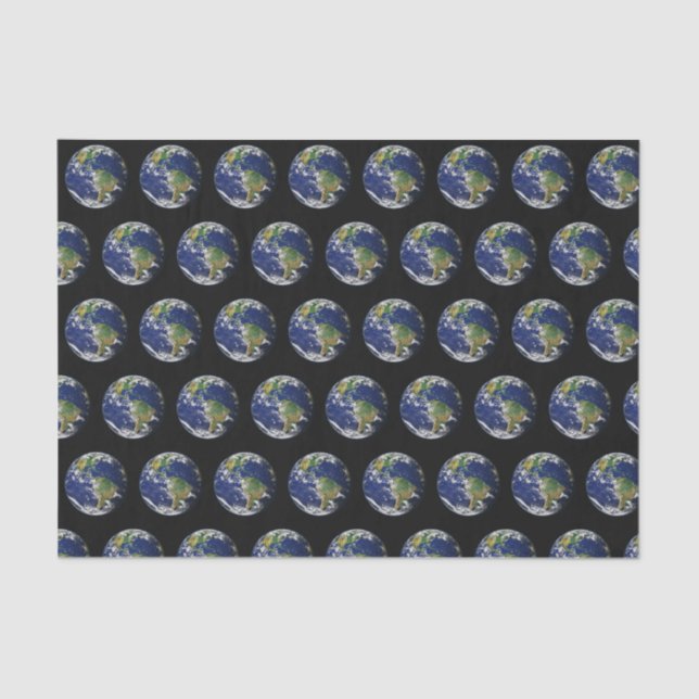 Planet Earth Tissue Paper -  HAMbWG (Front)
