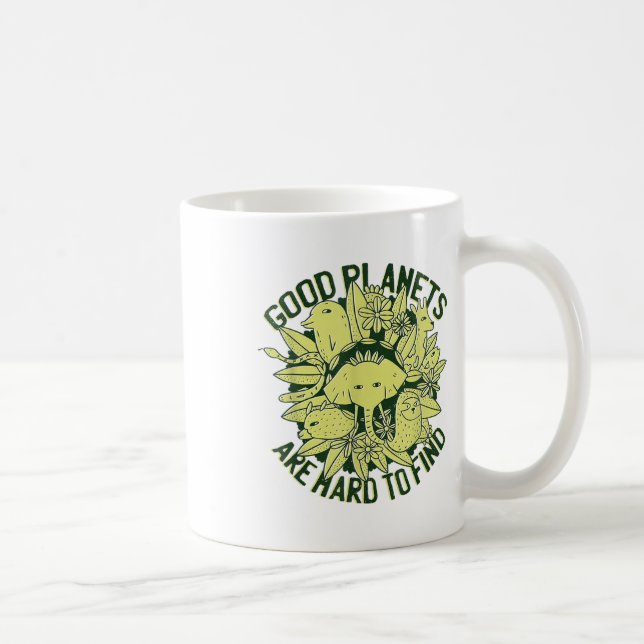 Planet Environmental Earth Protection Climate Gift Coffee Mug (Right)