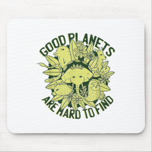 Planet Environmental Earth Protection Climate Gift Mouse Pad