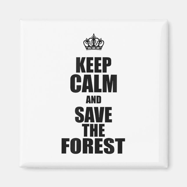 Planet Environmental Saying Climate Protection Des Magnet (Front)