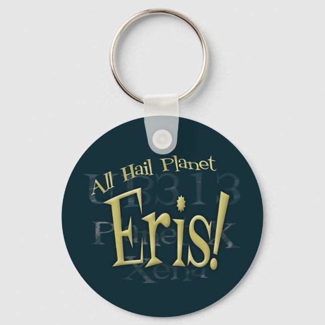 Planet Eris Key Ring (Front)