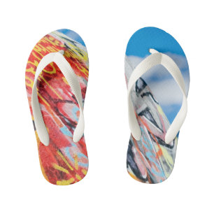planet graffiti kid's thongs