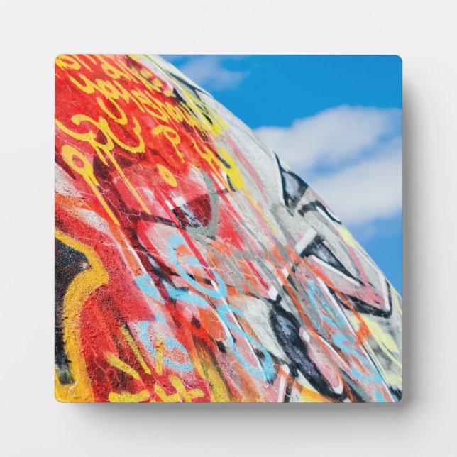 planet graffiti plaque (Front)