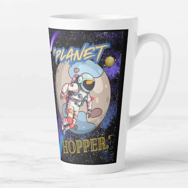 Planet hooper  latte mug (Right)