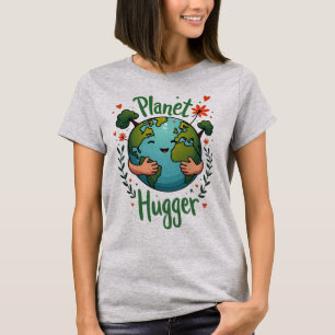 Planet Hugger - Earth Day Eco-Friendly T-Shirt