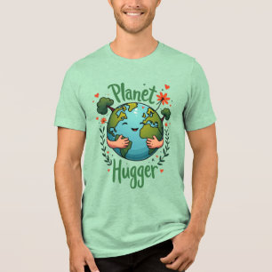 Planet Hugger - Earth Day Eco-Friendly Tri-Blend Shirt