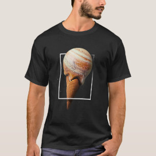 Planet Ice Cream Planet Jupiter Jupiter Is My Favo T-Shirt