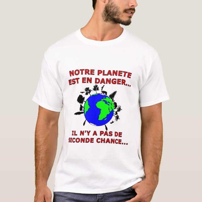 PLANET IN DANGER T-Shirt (Front)