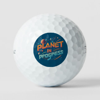 Planet In Progress Golf Balls