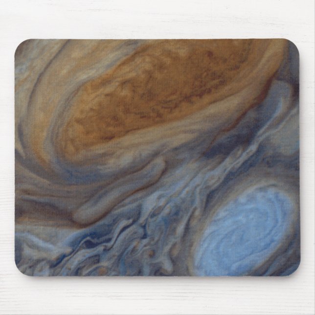 Planet Jupiter Great Red Spot Mouse Pad (Front)