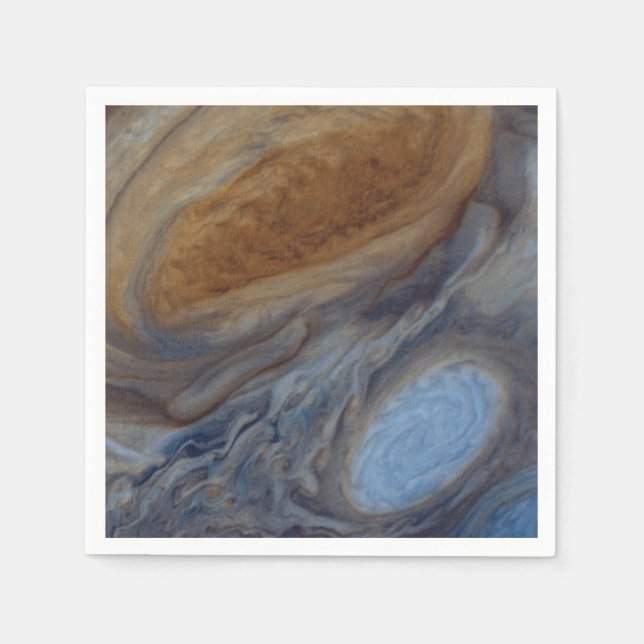 Planet Jupiter Great Red Spot Napkin (Front)