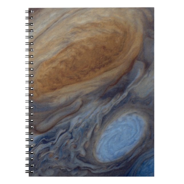 Planet Jupiter Great Red Spot Notebook (Front)