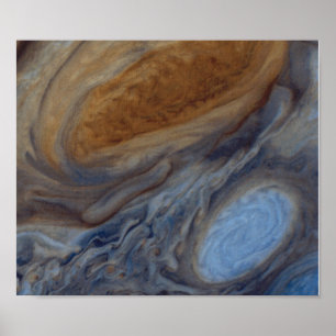 Planet Jupiter Great Red Spot Poster
