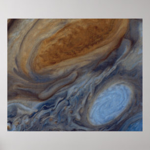 Planet Jupiter Great Red Spot Poster
