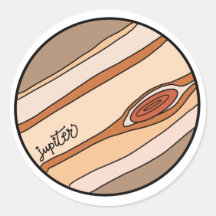 Planet Jupiter of the Solar System