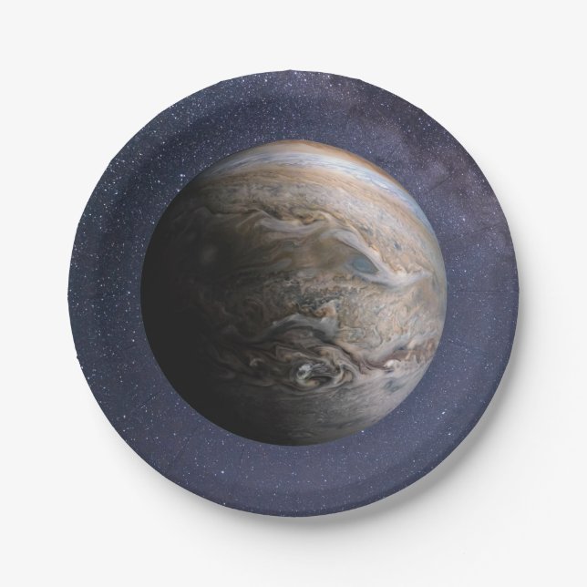 Planet Jupiter Paper Plate (Front)
