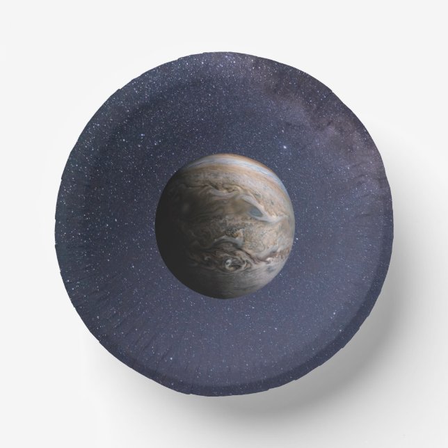Planet Jupiter Paper Plate (Front)