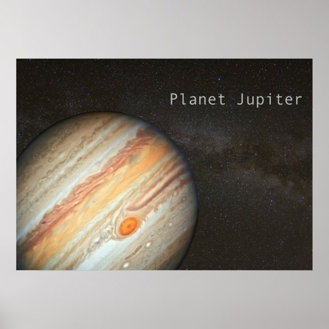 Planet Jupiter Poster (Front)