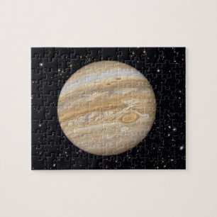 Planet Jupiter Starry Sky Jigsaw Puzzle
