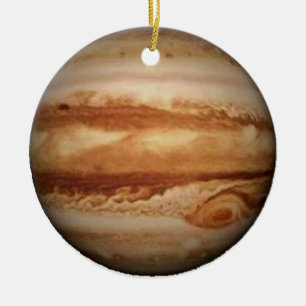 .PLANET JUPITER v.3 (solar system) ~ Ceramic Ornament