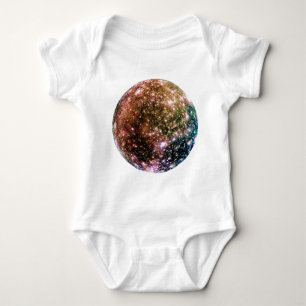 PLANET JUPITER'S MOON: CALLISTO BABY BODYSUIT