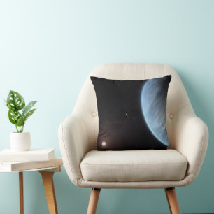 Planet K2-18b, Host Star And Accompanying Planet. Cushion