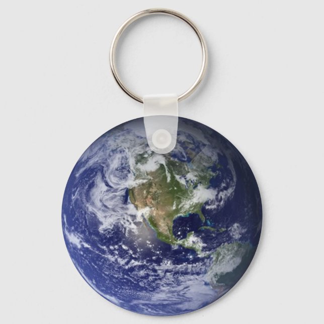 Planet Keeper Earth Key Ring (Front)