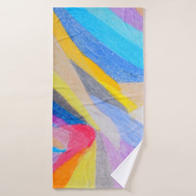Planet Life Bath Towel (Bath Towel)
