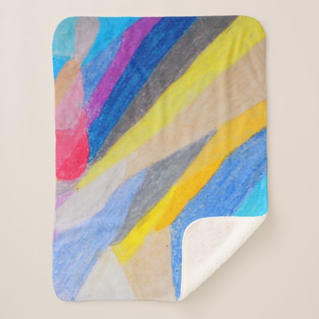 Planet Life Sherpa Blanket (Front)