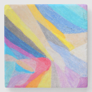 Planet Life  Stone Coaster