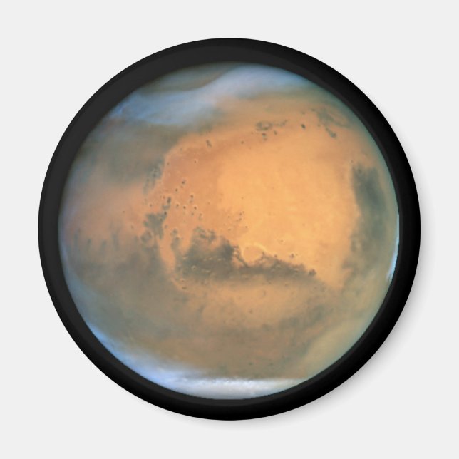 Planet Mars Astronomy Collector Magnet (Front)