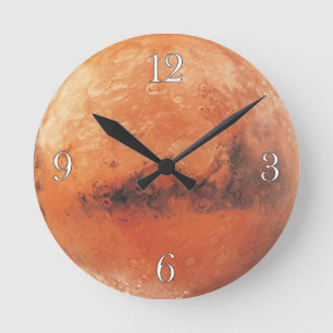 Planet Mars Astronomy-lovers Wall Clock