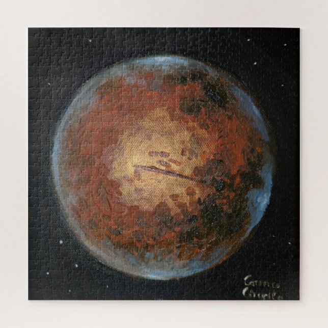 Planet Mars Jigsaw Puzzle (Vertical)